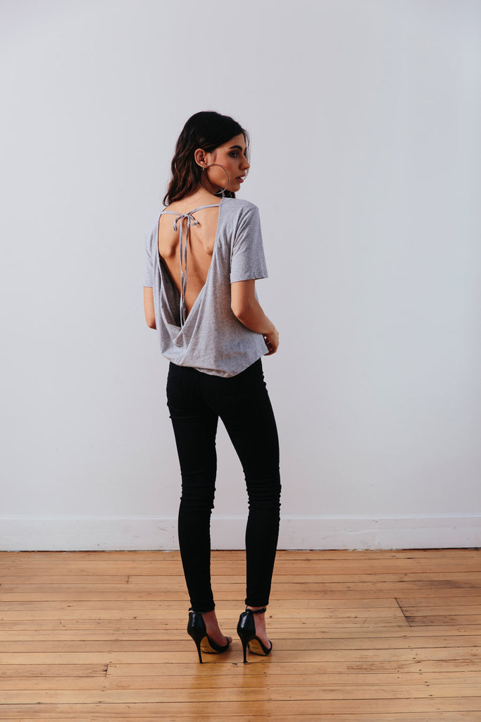 THE | WANDERER | TEE – GREY MARLE