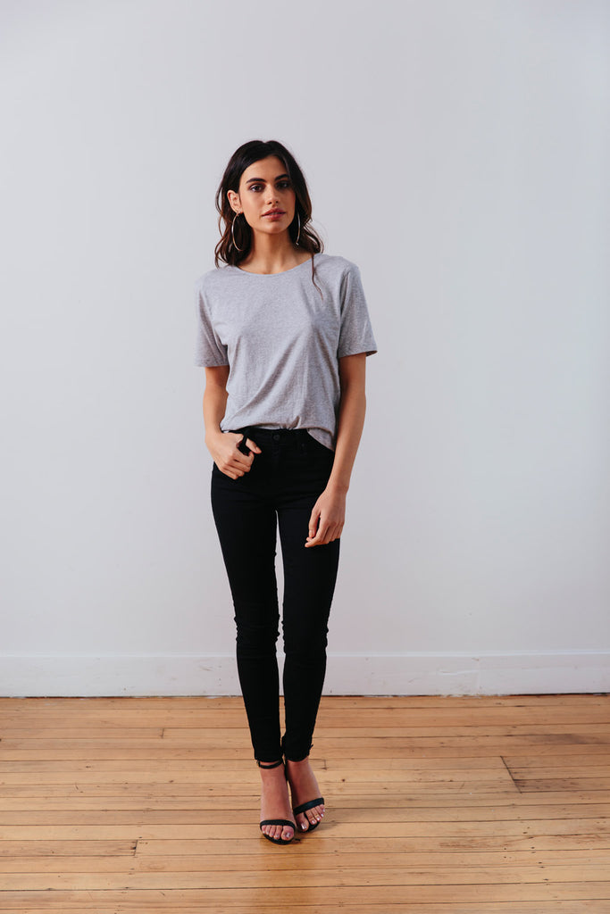 THE | WANDERER | TEE – GREY MARLE