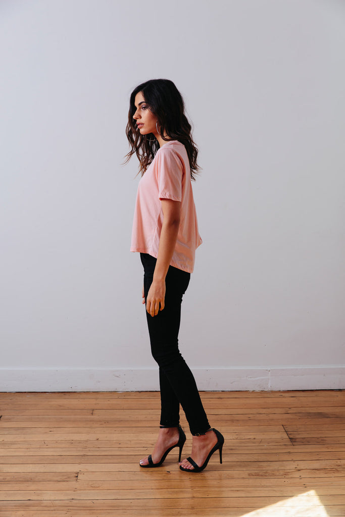THE | WANDERER | TEE – SAHARA ROSE